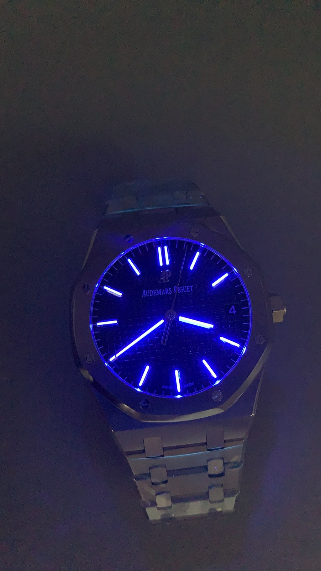 Audemars Piguet Royal Oak 15500ST | 41MM | ตัวเรือนสแตนเลสสตีล | หน้าปัดสีดำ | กลไกอัตโนมัติ Cal.4302