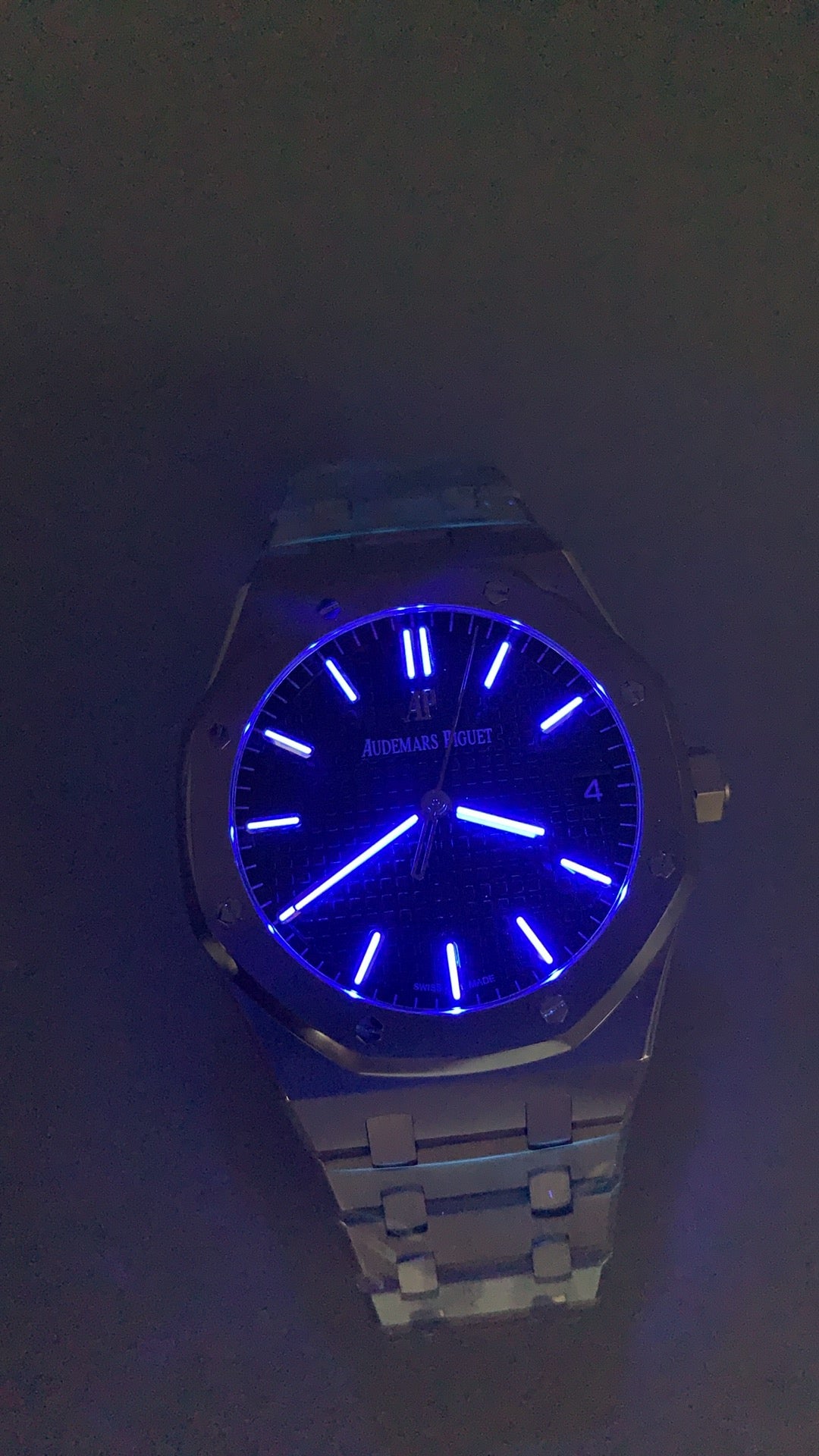 Audemars Piguet Royal Oak 15500ST | 41MM | ตัวเรือนสแตนเลสสตีล | หน้าปัดสีดำ | กลไกอัตโนมัติ Cal.4302