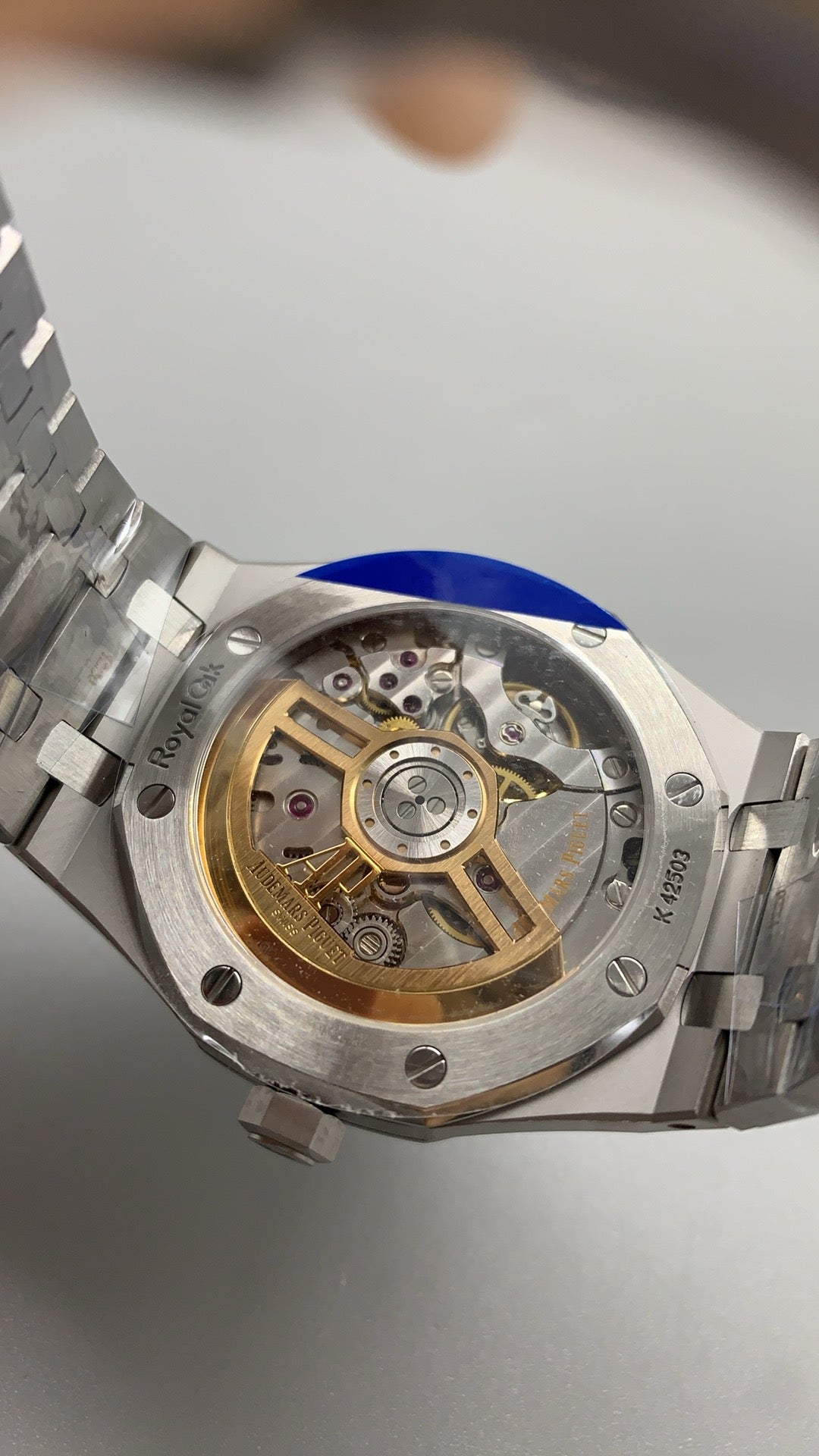 Audemars Piguet Royal Oak 15500ST | 41MM | ตัวเรือนสแตนเลสสตีล | หน้าปัดสีดำ | กลไกอัตโนมัติ Cal.4302