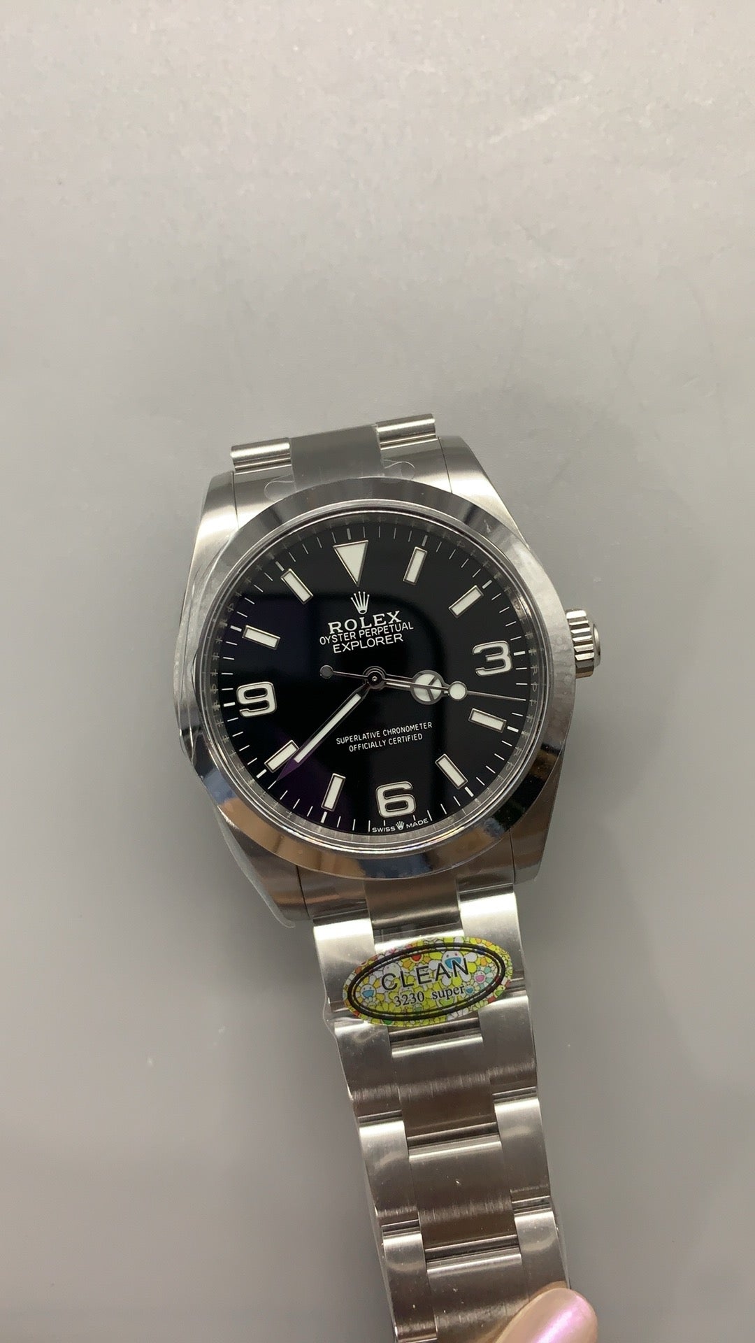 Rolex Explorer 40MM | รุ่นคลาสสิก เรียบหรู | กลไกอัตโนมัติ Cal.3230