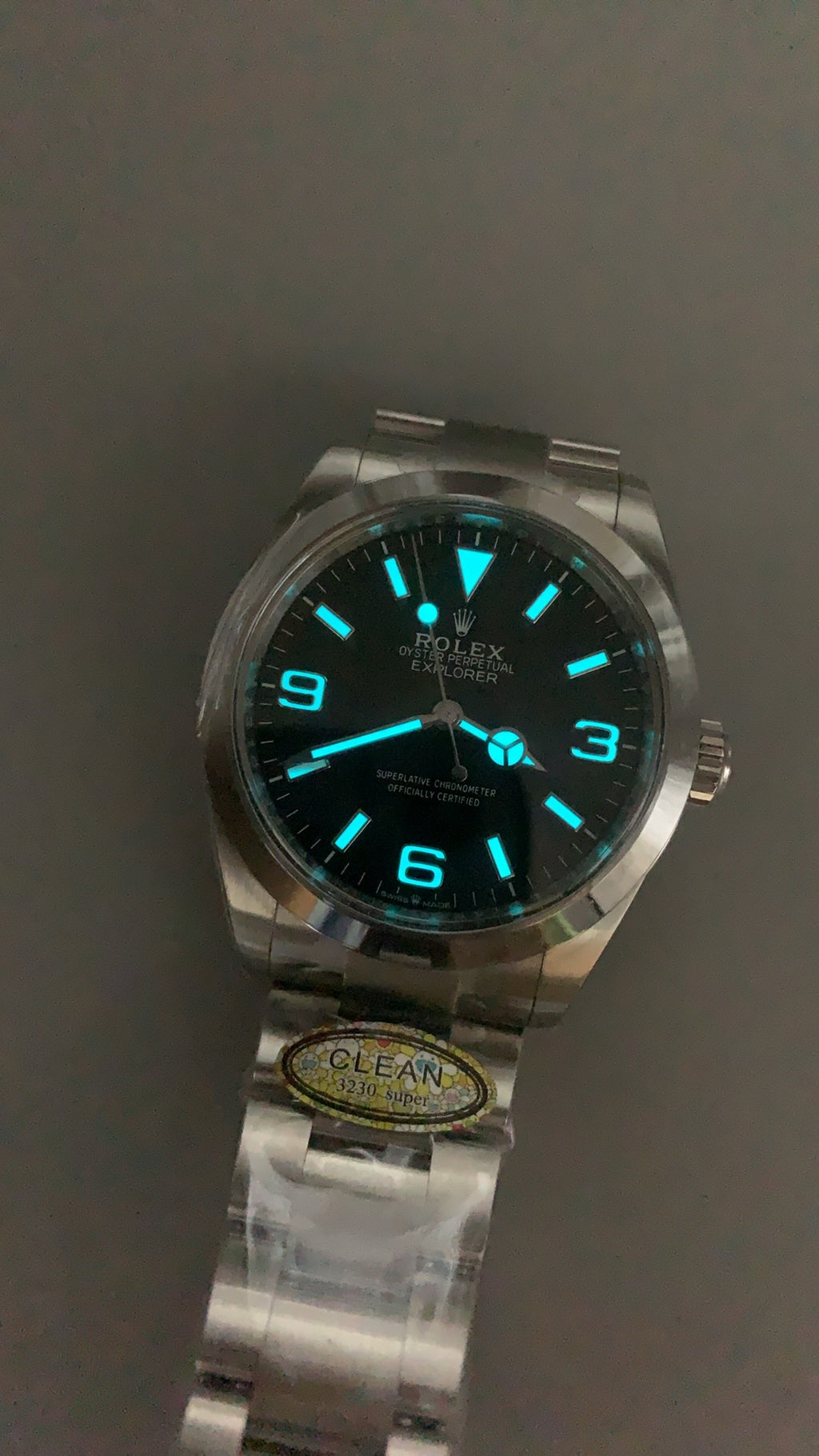 Rolex Explorer 40MM | รุ่นคลาสสิก เรียบหรู | กลไกอัตโนมัติ Cal.3230