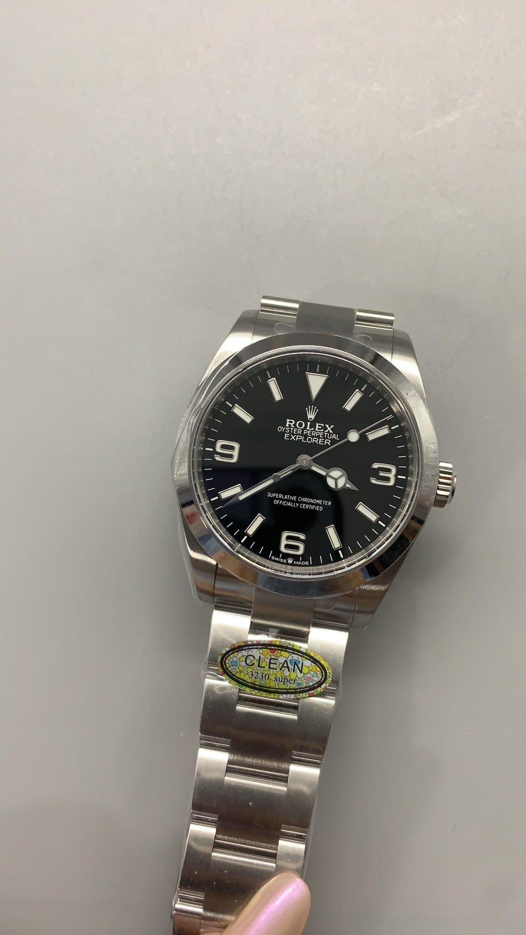 Rolex Explorer 40MM | รุ่นคลาสสิก เรียบหรู | กลไกอัตโนมัติ Cal.3230