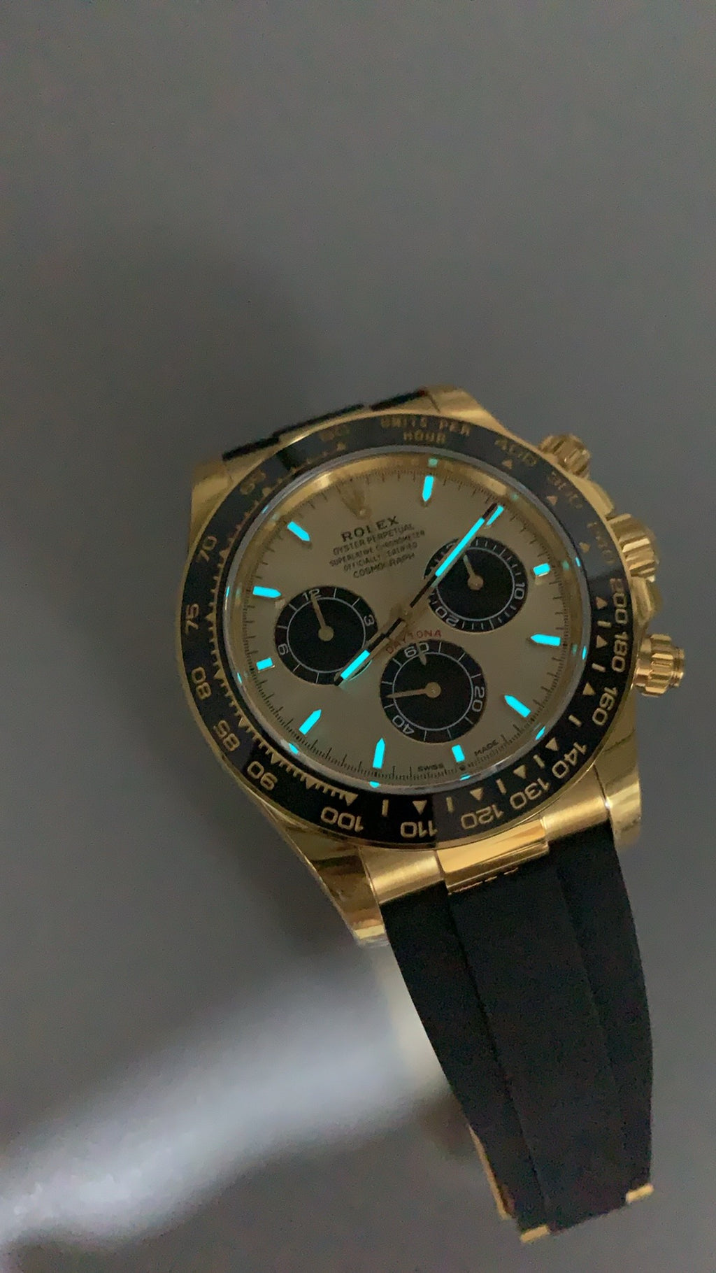 Rolex Daytona 40MM | Gold dial | Gold PVD plated stainless steel case