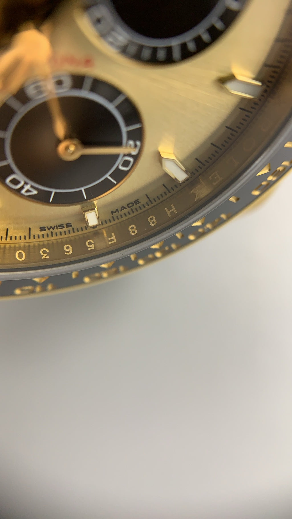 Rolex Daytona 40MM | Gold dial | Gold PVD plated stainless steel case