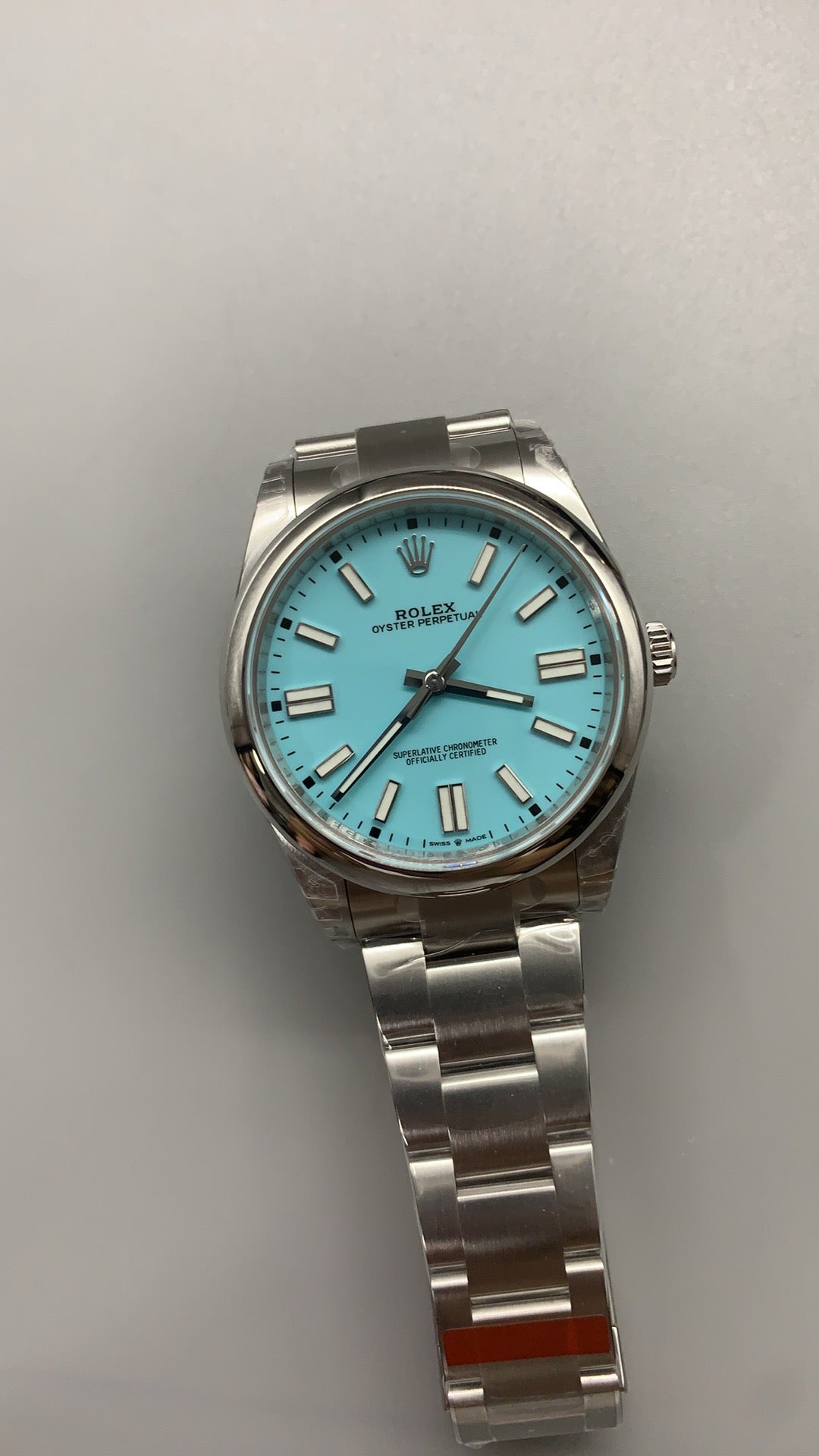 Rolex Oyster Perpetual 41MM | หน้าปัดสีฟ้า Tiffany | กลไกอัตโนมัติ Cal.3230