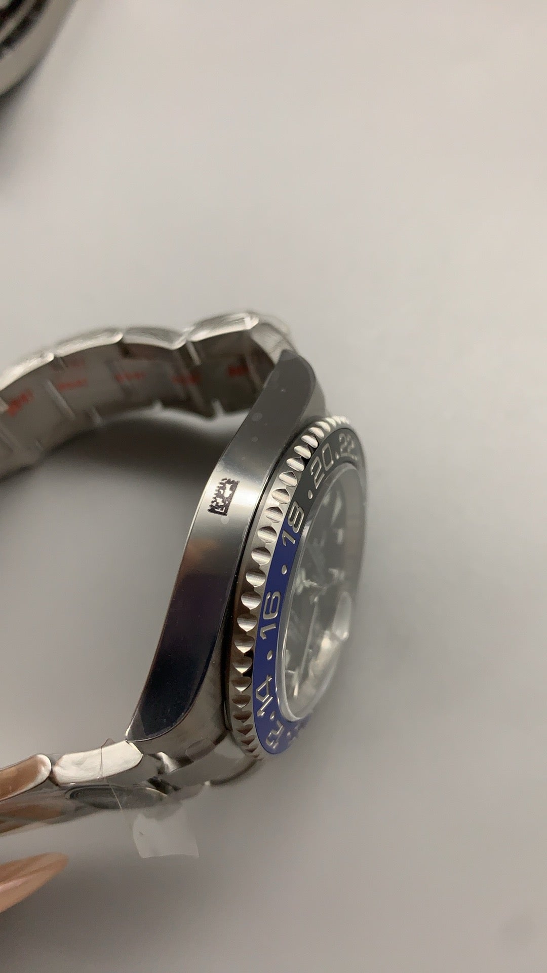 Rolex GMT-Master II 40MM | รุ่นคลาสสิก ขอบเซรามิกสีดำ | กลไกอัตโนมัติ Cal.3285