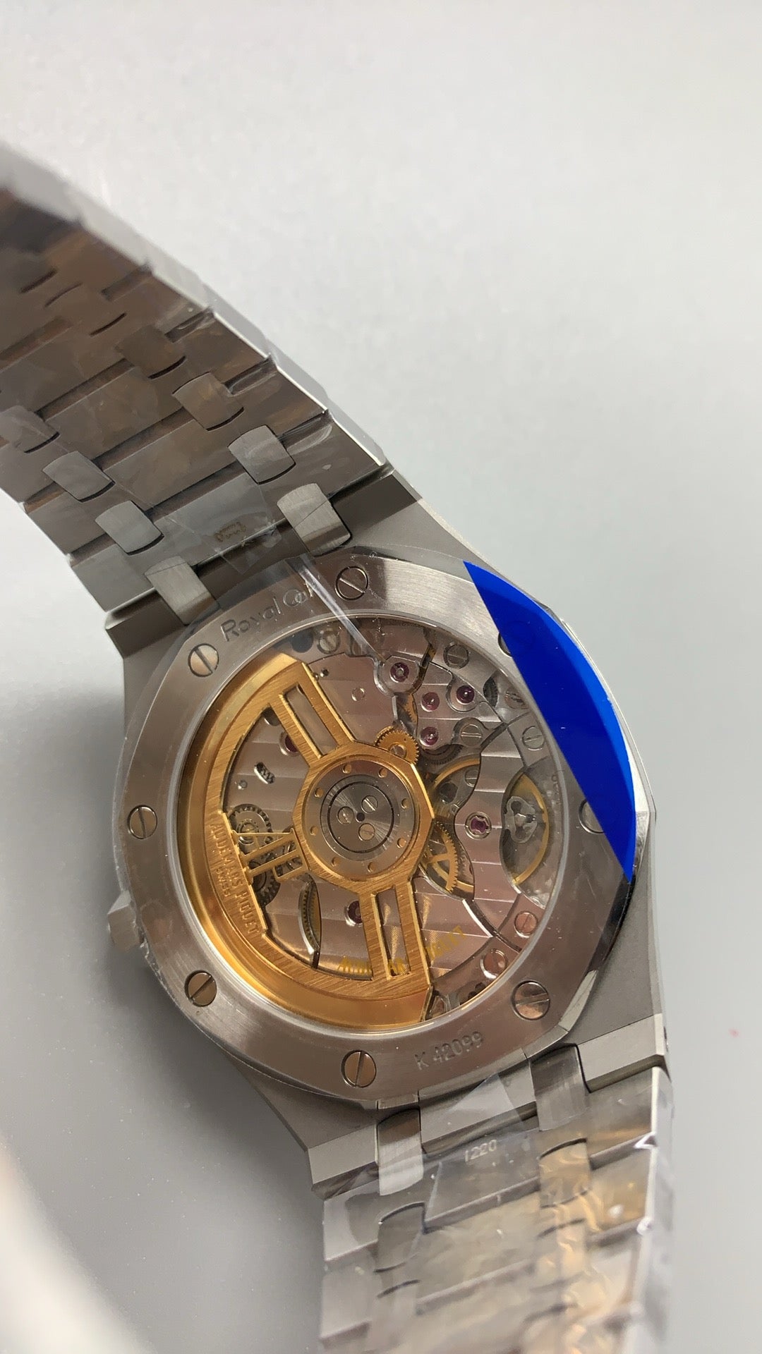 Audemars Piguet Royal Oak 15500ST | 41MM | ตัวเรือนสแตนเลสสตีล | หน้าปัดสีน้ำเงิน | กลไกอัตโนมัติ Cal.4302