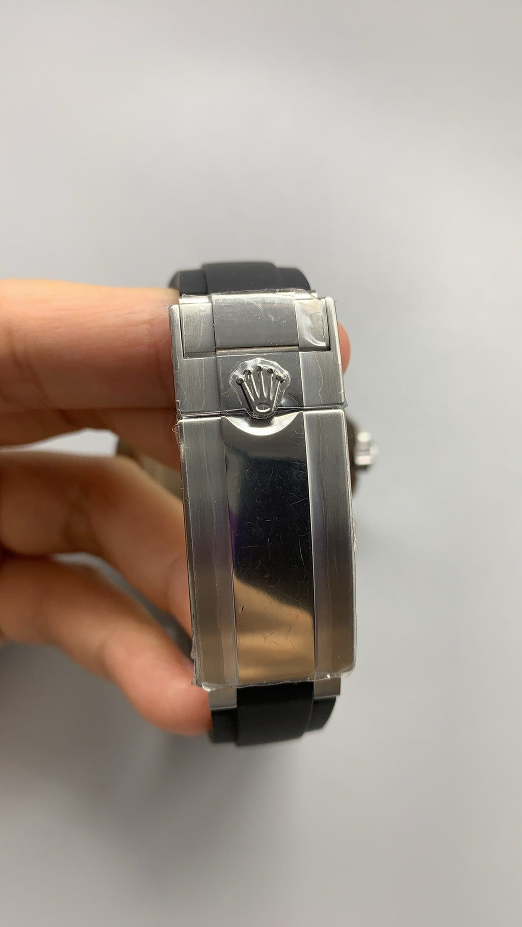 Rolex Yacht-Master 42MM | หน้าปัดหินตาเหยี่ยว | ตัวเรือนสแตนเลสเคลือบสีไวท์โกลด์ PVD