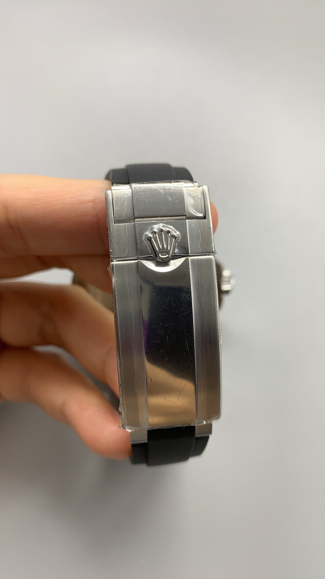 Rolex Yacht-Master 42MM | หน้าปัดหินตาเหยี่ยว | ตัวเรือนสแตนเลสเคลือบสีไวท์โกลด์ PVD