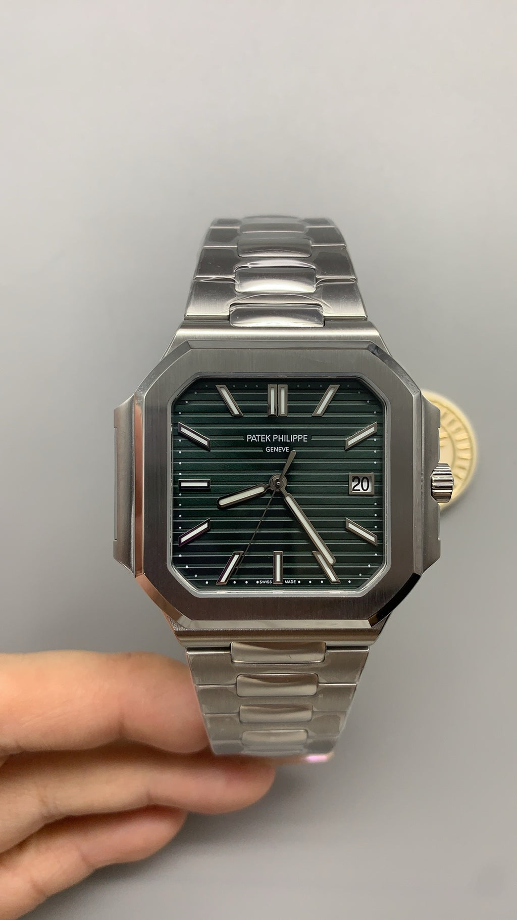 Patek Philippe Nautilus 5821 | 41MM | รุ่นใหม่ล่าสุด! | หน้าปัดสีน้ำเงินซันเรย์ | กลไกอัตโนมัติ Cal.26-330