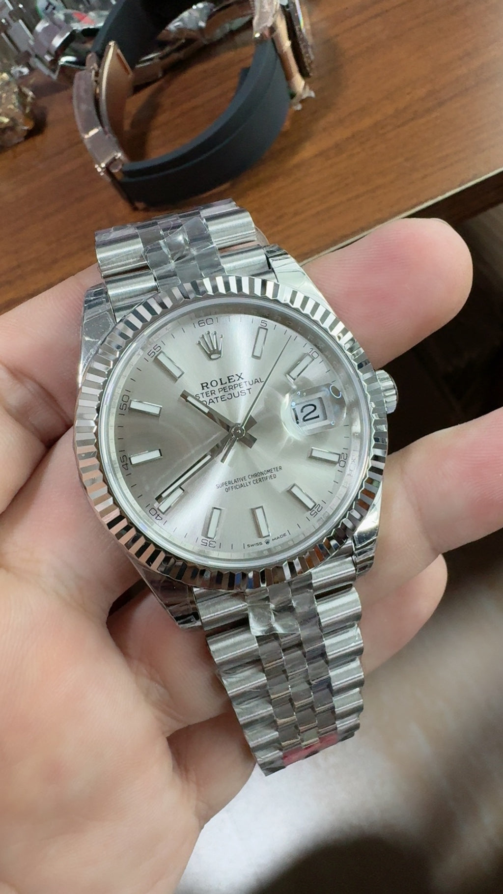 Rolex Datejust 41MM | ดีไซน์คลาสสิก เรียบหรู | กลไกอัตโนมัติ Cal.3235