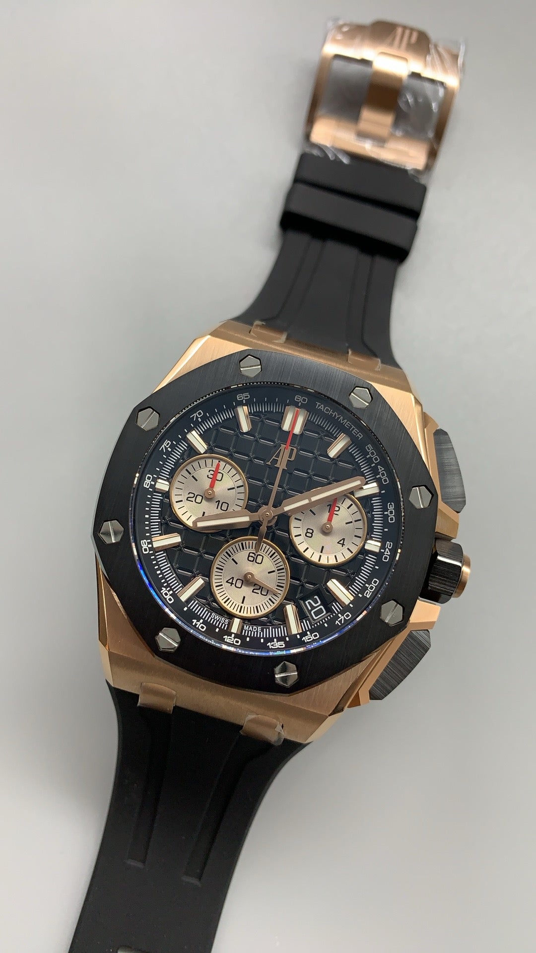 Audemars Piguet Royal Oak Offshore 26420ST | 43MM | ตัวเรือนสแตนเลสสตีล | หน้าปัดสีน้ำเงิน | จับเวลา Chronograph | กลไกอัตโนมัติ Cal.4401
