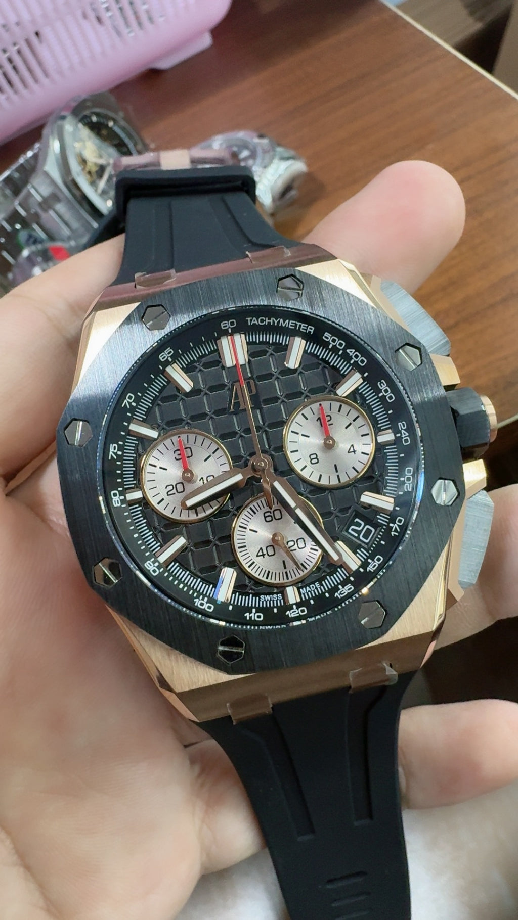 Audemars Piguet Royal Oak Offshore 26420ST | 43MM | Stainless Steel Case | Blue Dial | Chronograph | Automatic Caliber 4401