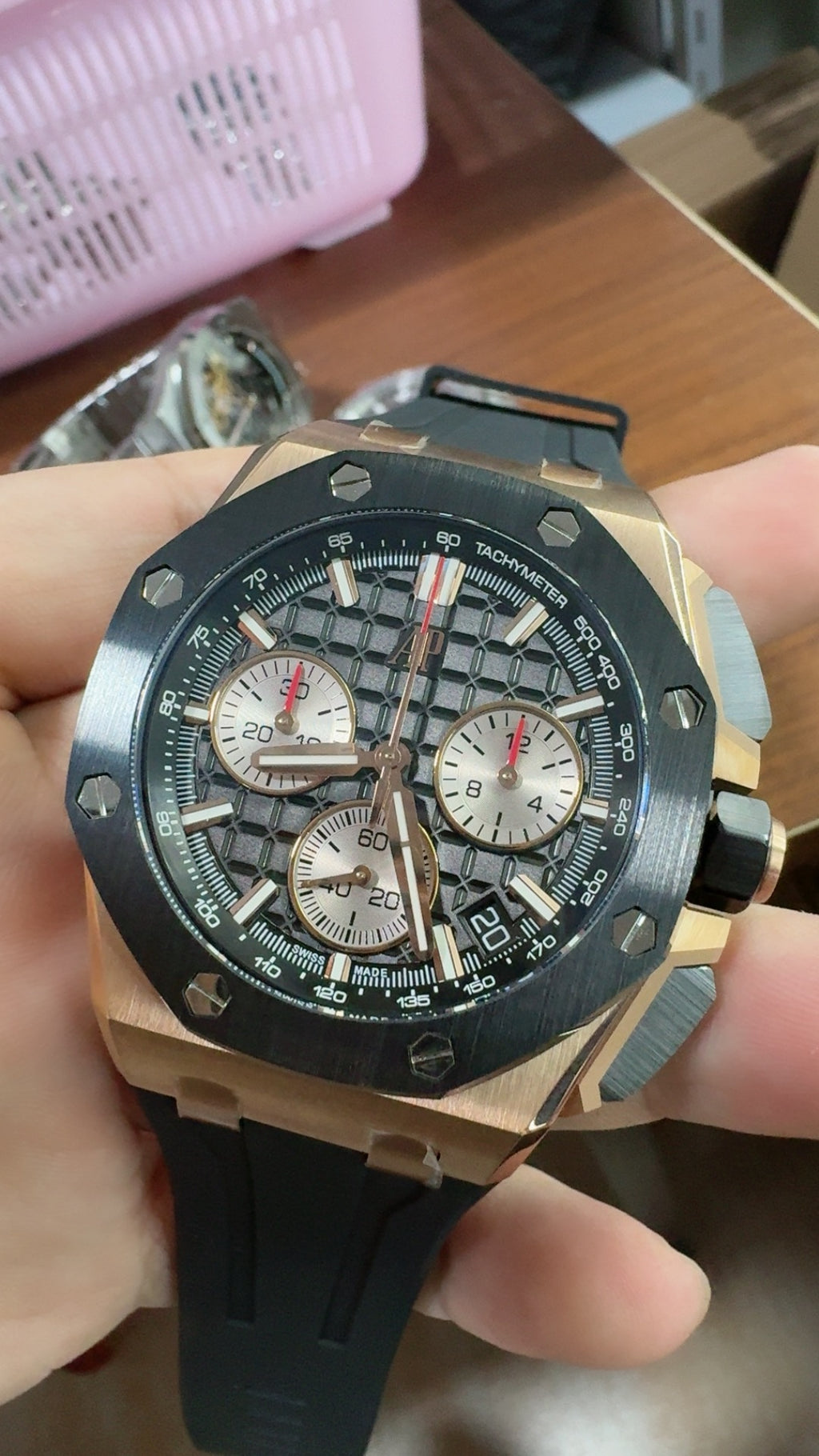 Audemars Piguet Royal Oak Offshore 26420ST | 43MM | Stainless Steel Case | Blue Dial | Chronograph | Automatic Caliber 4401