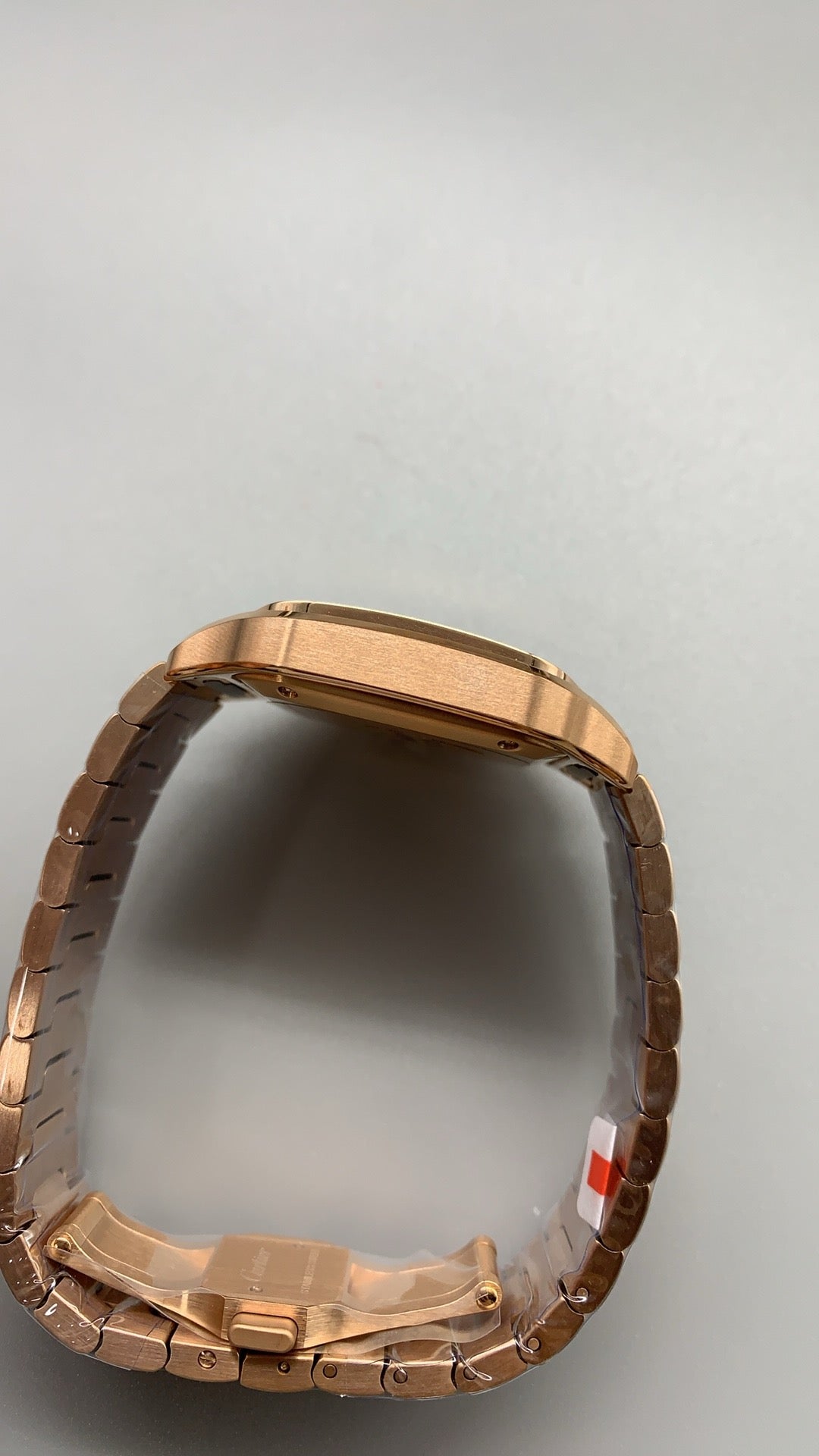 Cartier Santos de Cartier | ขนาด 35 มม. (Medium) | สีโรสโกลด์ ทั้งเรือน | อัตโนมัติ