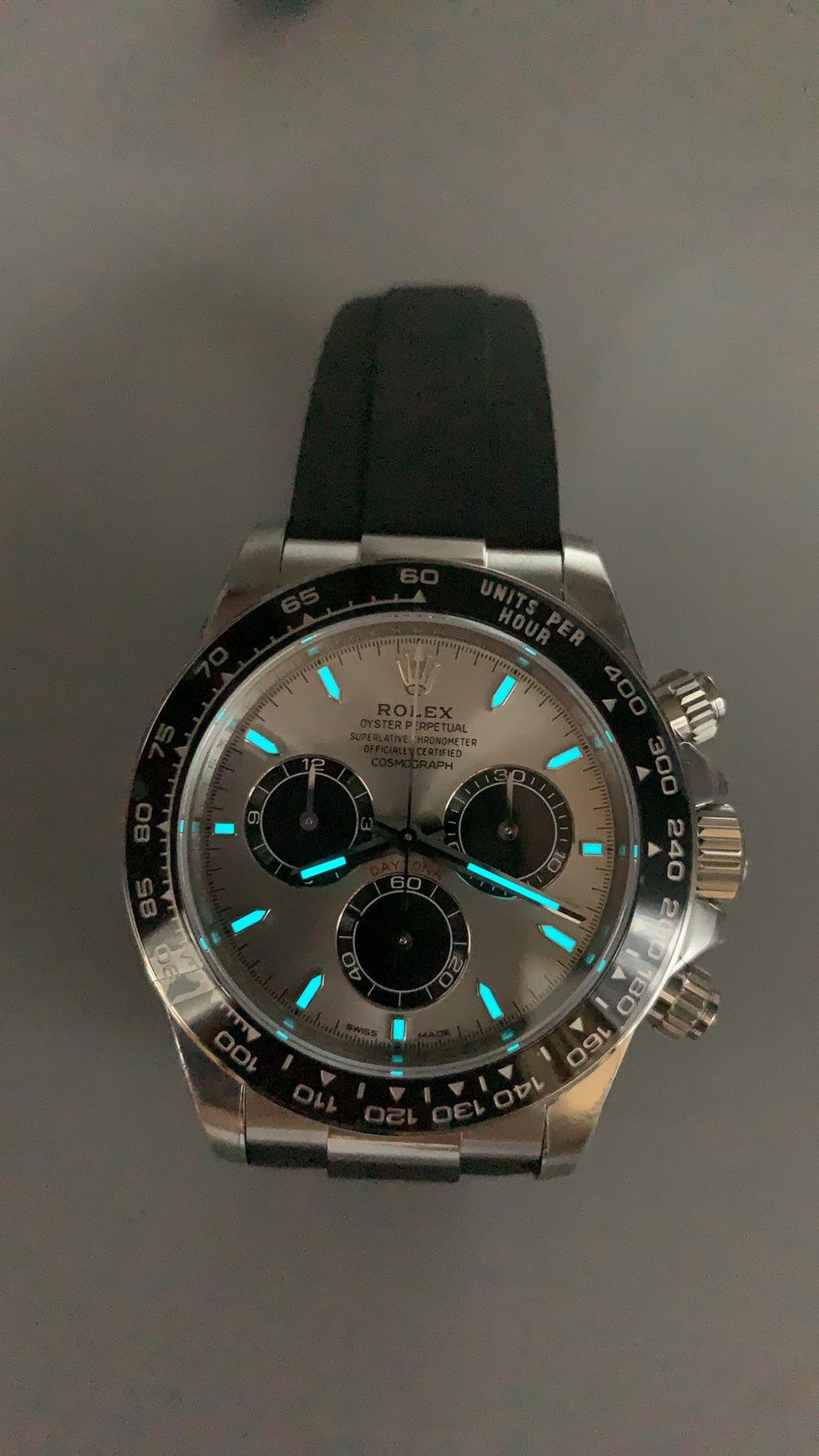 Rolex Daytona 40MM | หน้าปัดสีเทา | กลไกอัตโนมัติ Cal.4131