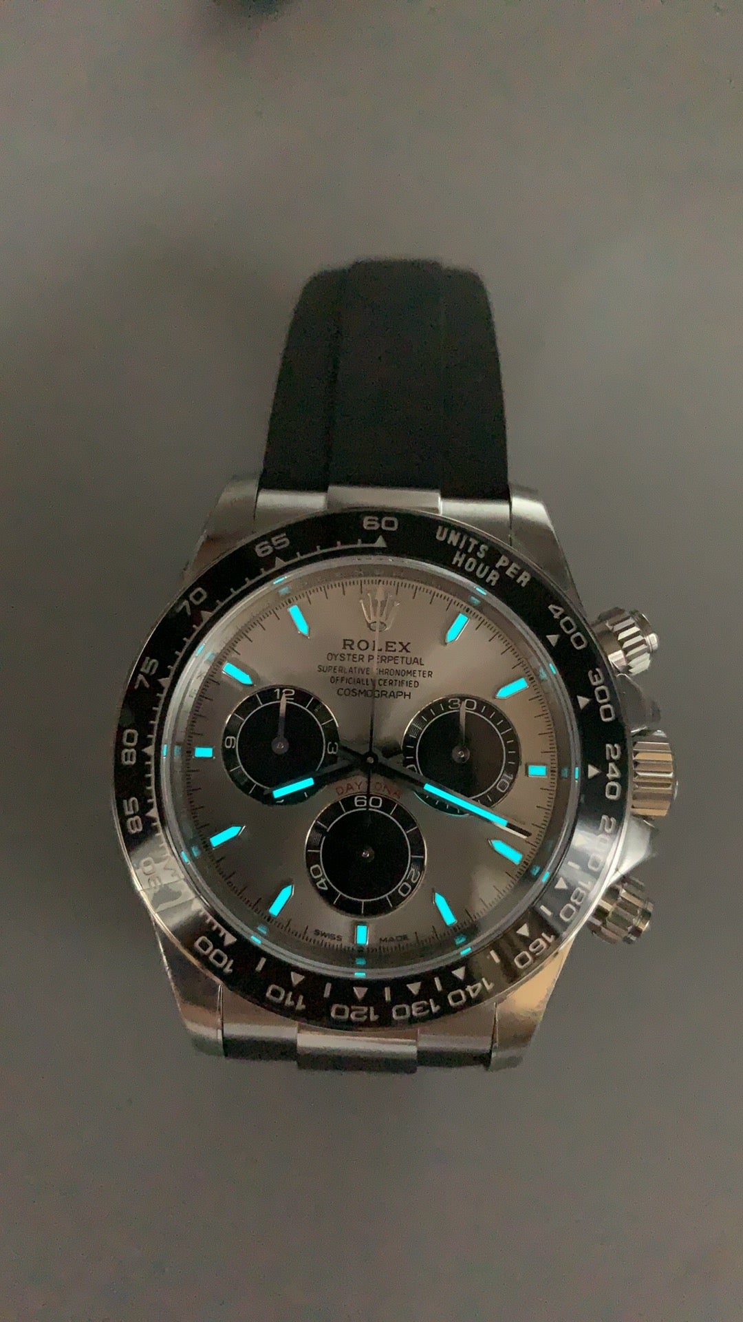 Rolex Daytona 40MM | หน้าปัดสีเทา | กลไกอัตโนมัติ Cal.4131