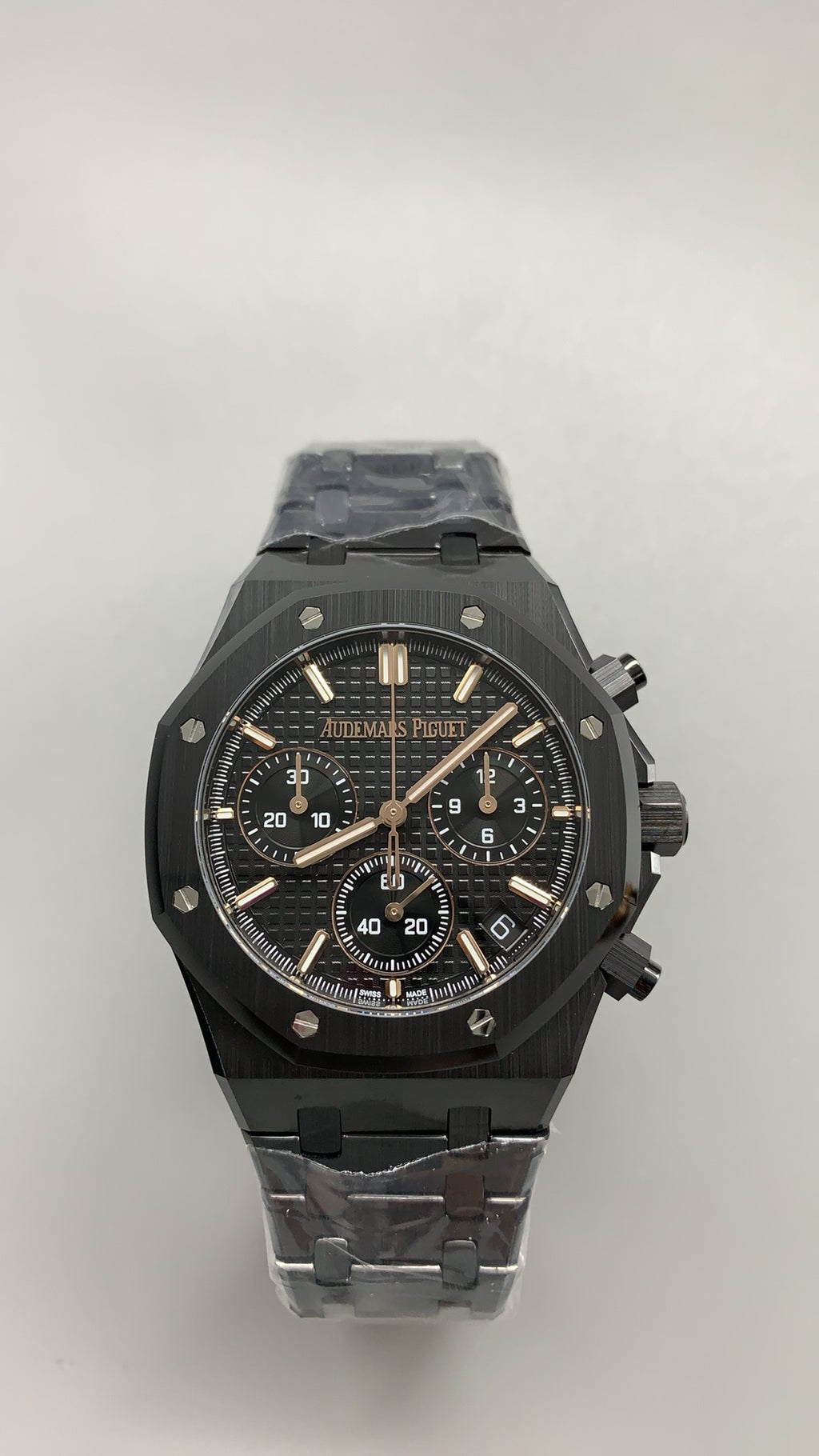 Audemars Piguet Royal Oak 26240CE | 41MM | ตัวเรือนเซรามิกสีดำ | หน้าปัดสีดำ | จับเวลา Chronograph | กลไกอัตโนมัติ Cal.4401