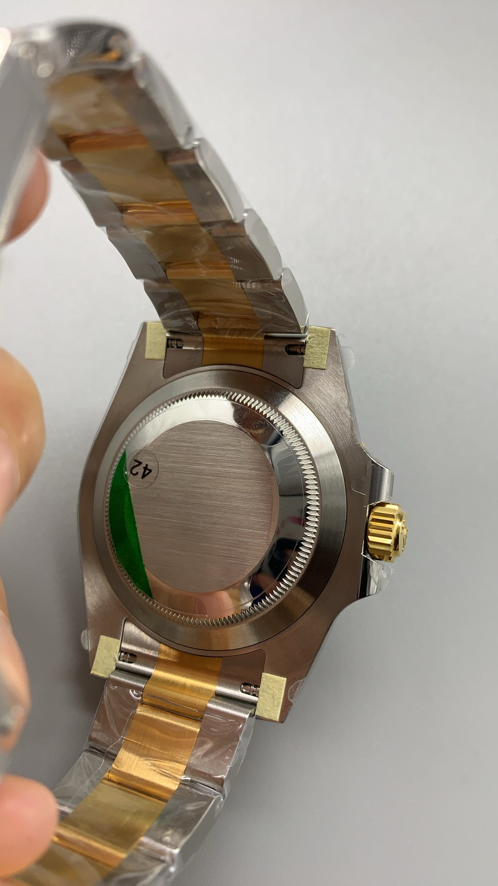 Rolex Submariner 41MM | หน้าปัดสีน้ำเงิน ขอบสีน้ำเงิน | ตัวเรือนทูโทนสแตนเลสเคลือบสีทอง PVD