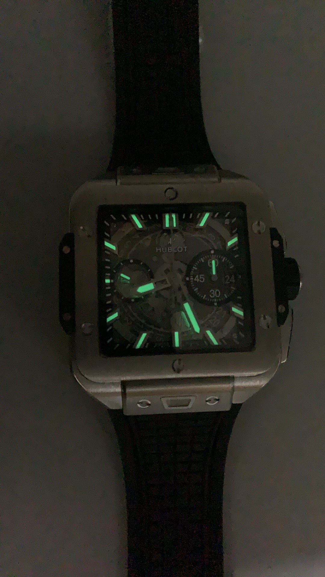 Hublot Spirit of Big Bang | 42MM | ตัวเรือนไทเทเนียมทรงถังไวน์ (Tonneau) | หน้าปัดสเกเลตัน | จับเวลา Chronograph | กลไกอัตโนมัติ HUB4700