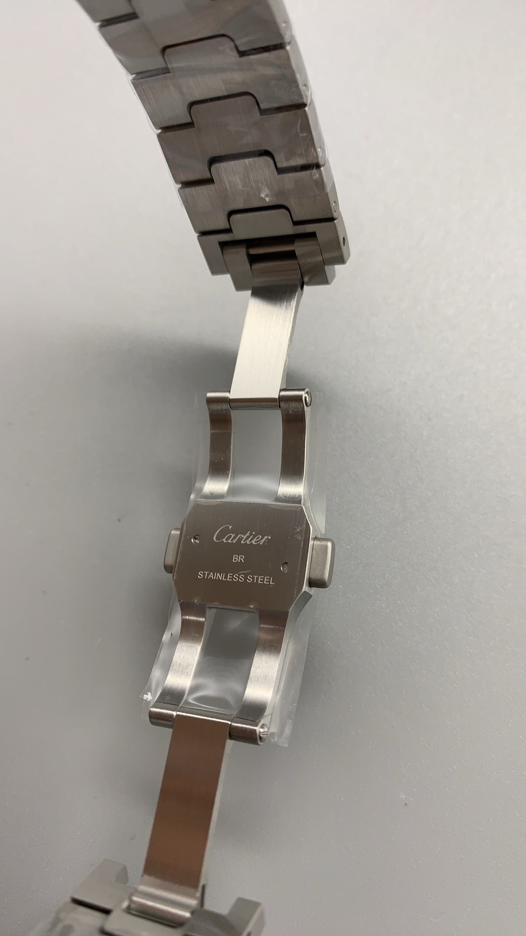 Cartier Santos de Cartier | ขนาด 40 มม. (Large) | หน้าปัดสีขาว | รุ่นแต่งพิเศษ Fuck 9.5 | อัตโนมัติ