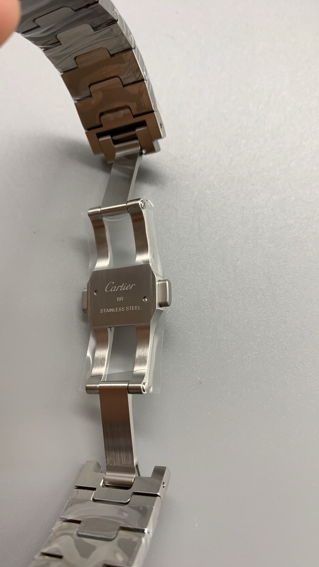 Cartier Santos de Cartier | ขนาด 40 มม. (Large) | ขอบหน้าปัดสีดำ | อัตโนมัติ