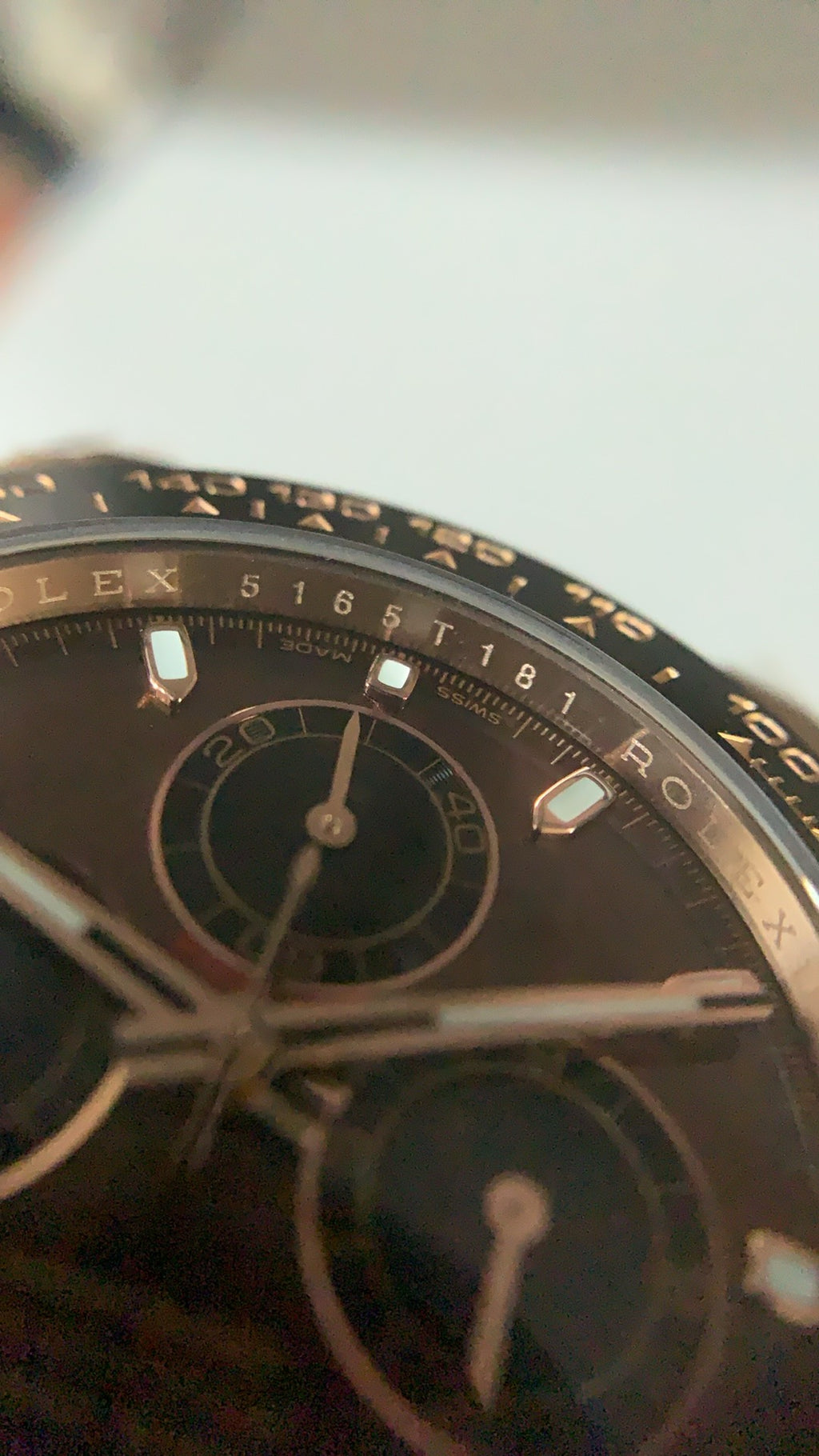 Rolex Daytona 40MM | หน้าปัดสีน้ำตาล | ตัวเรือนสแตนเลสเคลือบสีโรสโกลด์ PVD | กลไกอัตโนมัติ Cal.4130