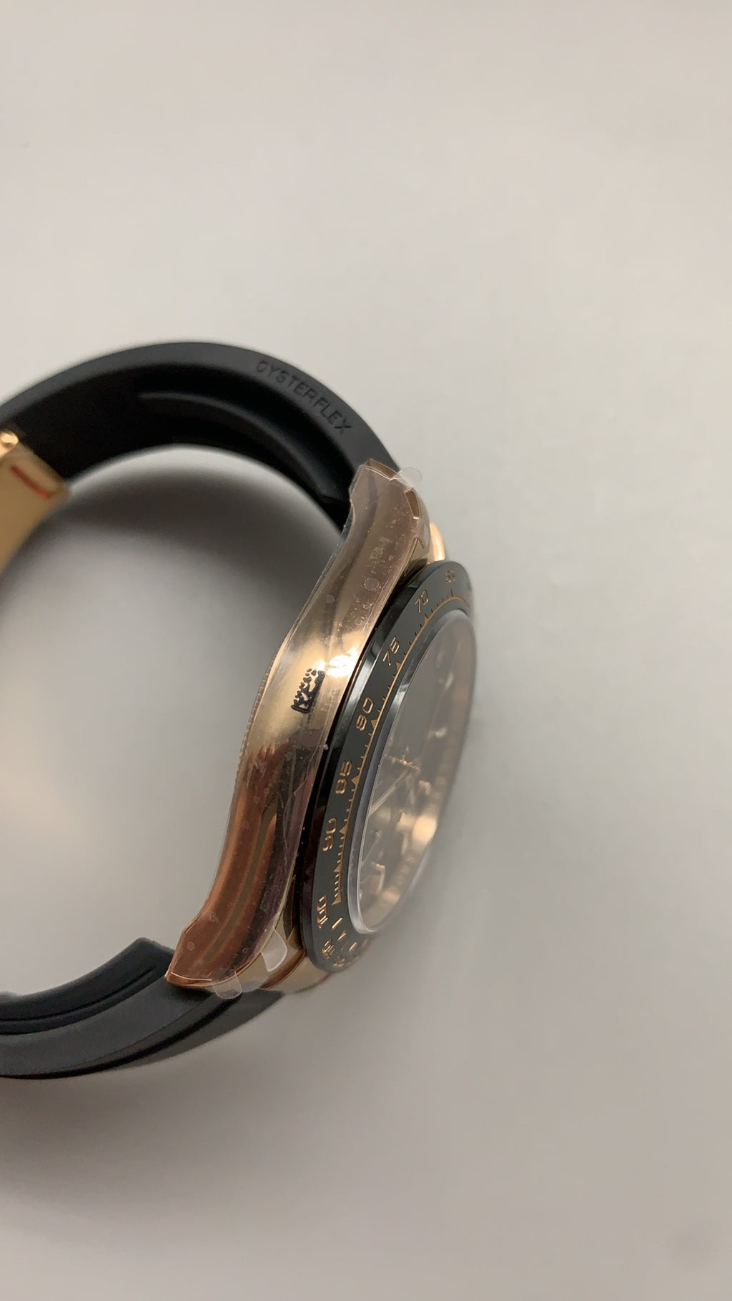 Rolex Daytona 40MM | หน้าปัดสีน้ำตาล | ตัวเรือนสแตนเลสเคลือบสีโรสโกลด์ PVD | กลไกอัตโนมัติ Cal.4130