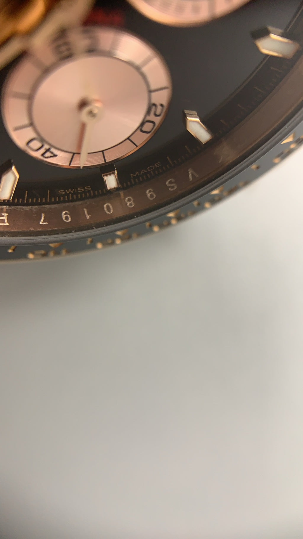 Rolex Daytona 40MM | New model Cal.4131 | Rose gold PVD stainless steel case