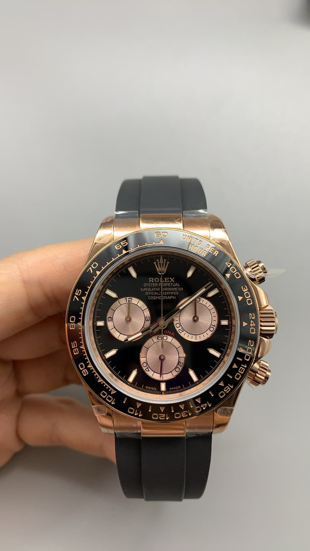 Rolex Daytona 40MM | New model Cal.4131 | Rose gold PVD stainless steel case