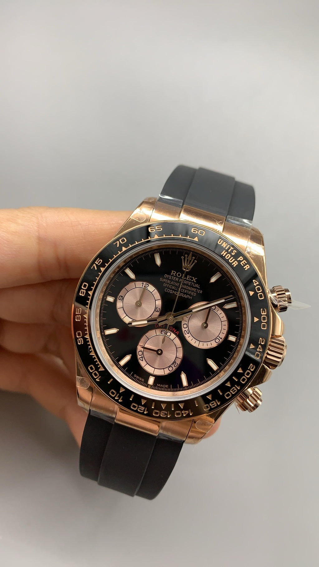 Rolex Daytona 40MM | New model Cal.4131 | Rose gold PVD stainless steel case