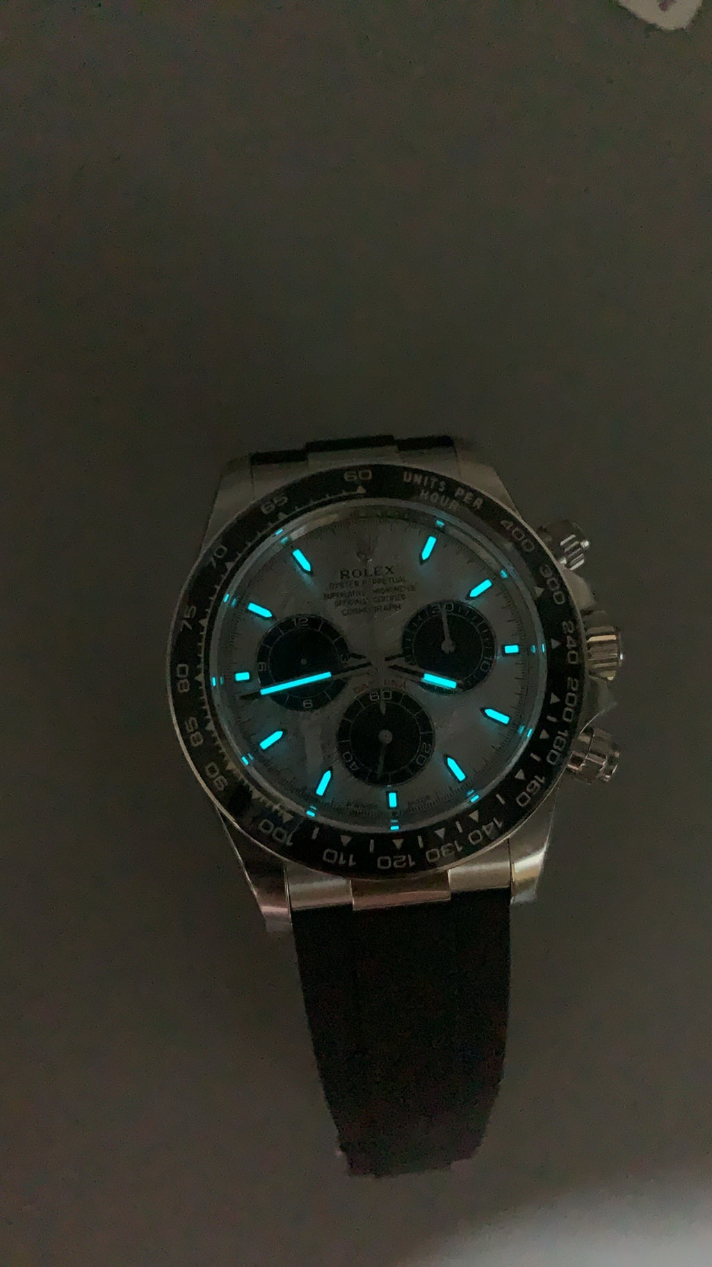 Rolex Daytona Cosmograph | 40 มม. | หน้าปัดอุกกาบาต (Meteorite Dial) | กลไก 4130 อัตโนมัติ