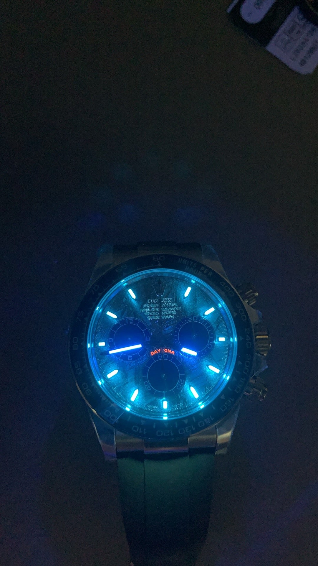 Rolex Daytona Cosmograph | 40 มม. | หน้าปัดอุกกาบาต (Meteorite Dial) | กลไก 4130 อัตโนมัติ