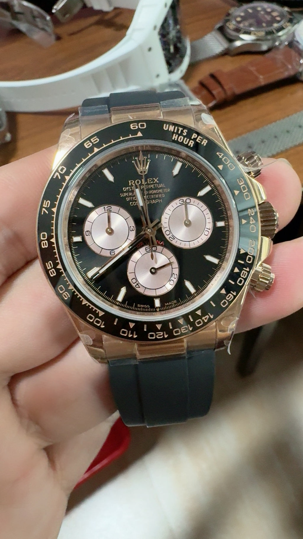 Rolex Daytona 40MM | New model Cal.4131 | Rose gold PVD stainless steel case