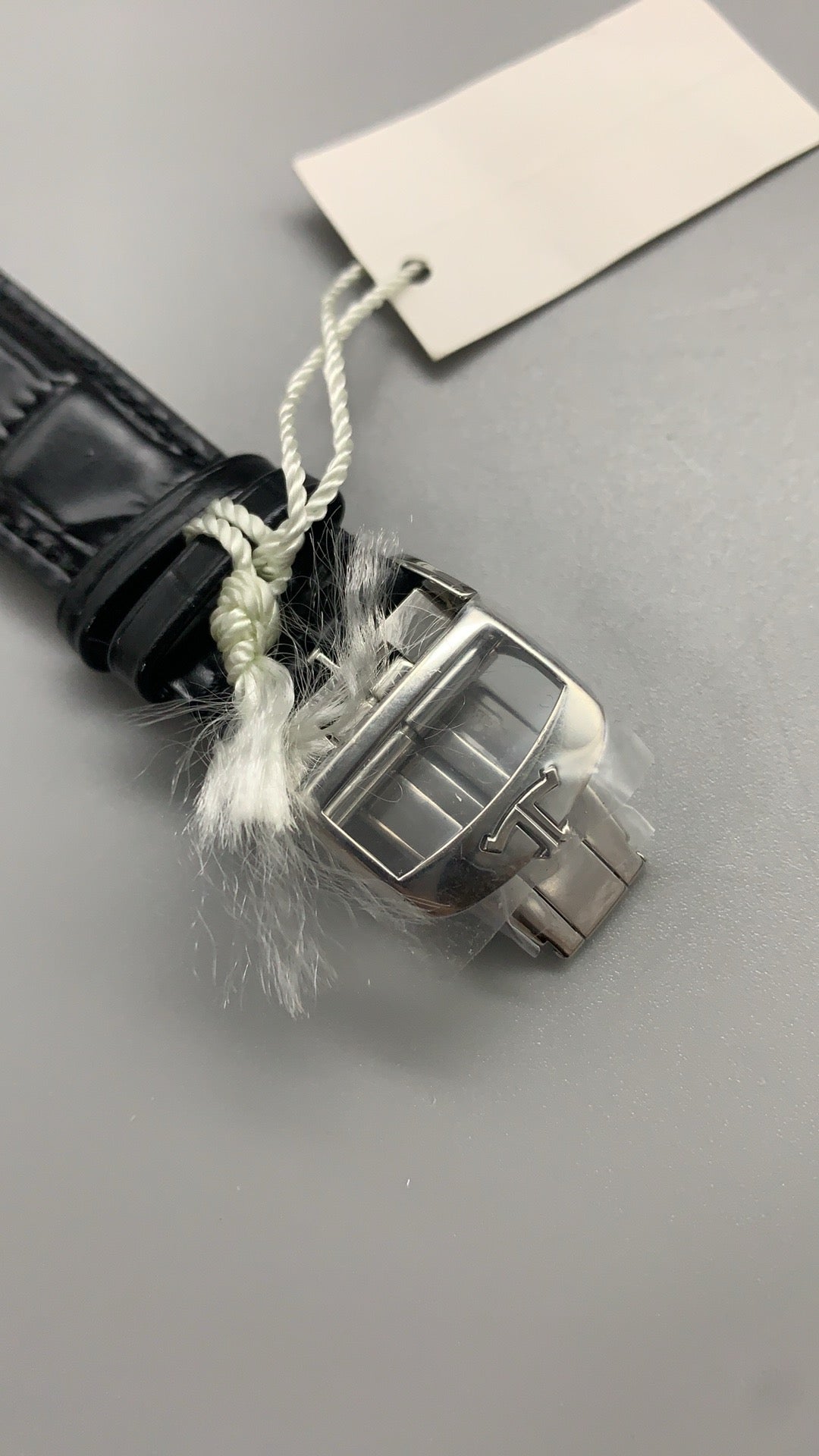 Jaeger-LeCoultre Master Ultra Thin Moon | 39MM | Stainless Steel Case | Moon Phase + Date Function | White Dial | Black Crocodile Leather Strap | Automatic Movement Cal.925/1