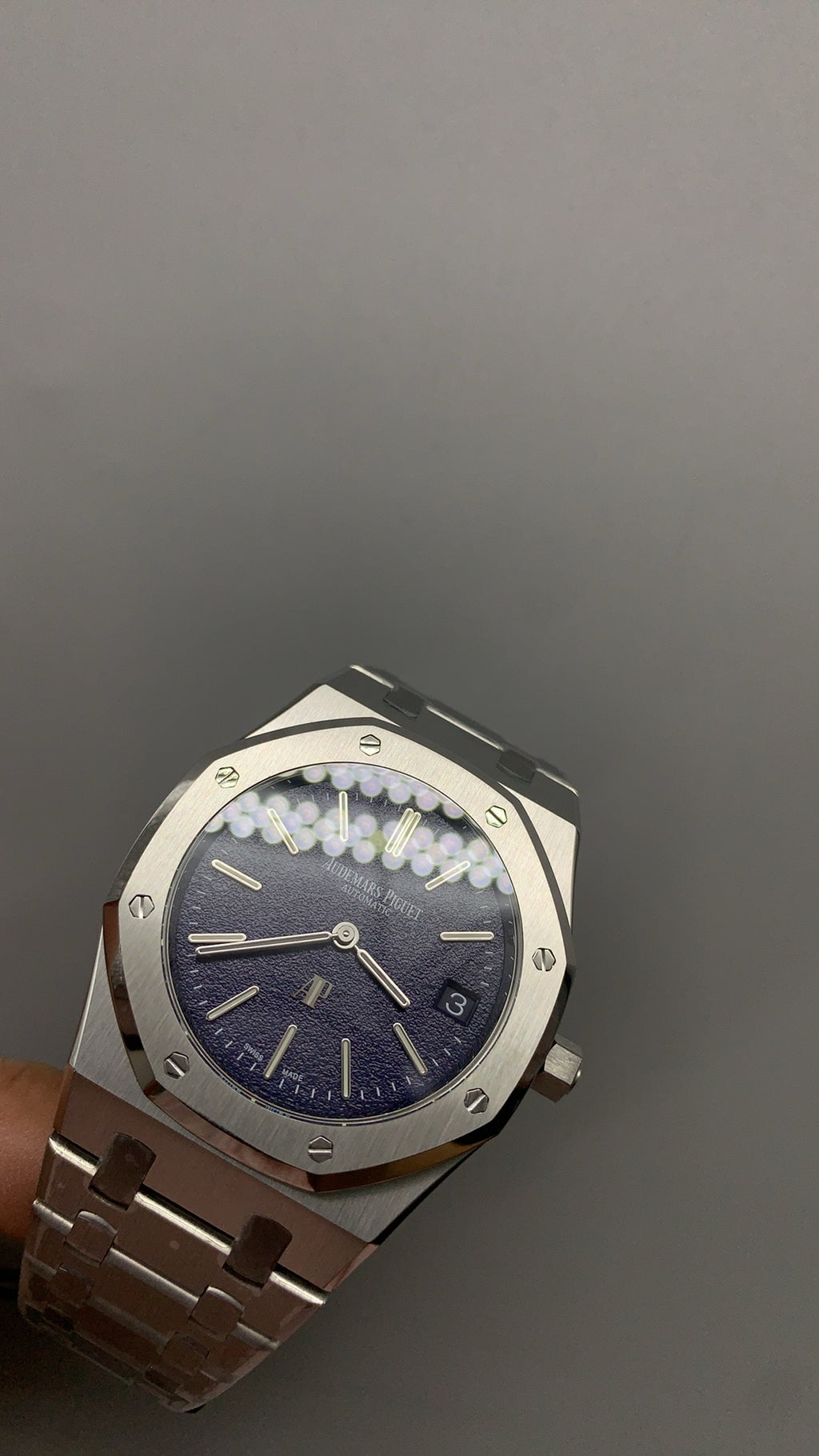 Audemars Piguet Royal Oak 16202ST | 39MM | ตัวเรือนสแตนเลสสตีล | หน้าปัดสีน้ำเงินด้าน (Matte Blue) | กลไกอัตโนมัติ Cal.7121