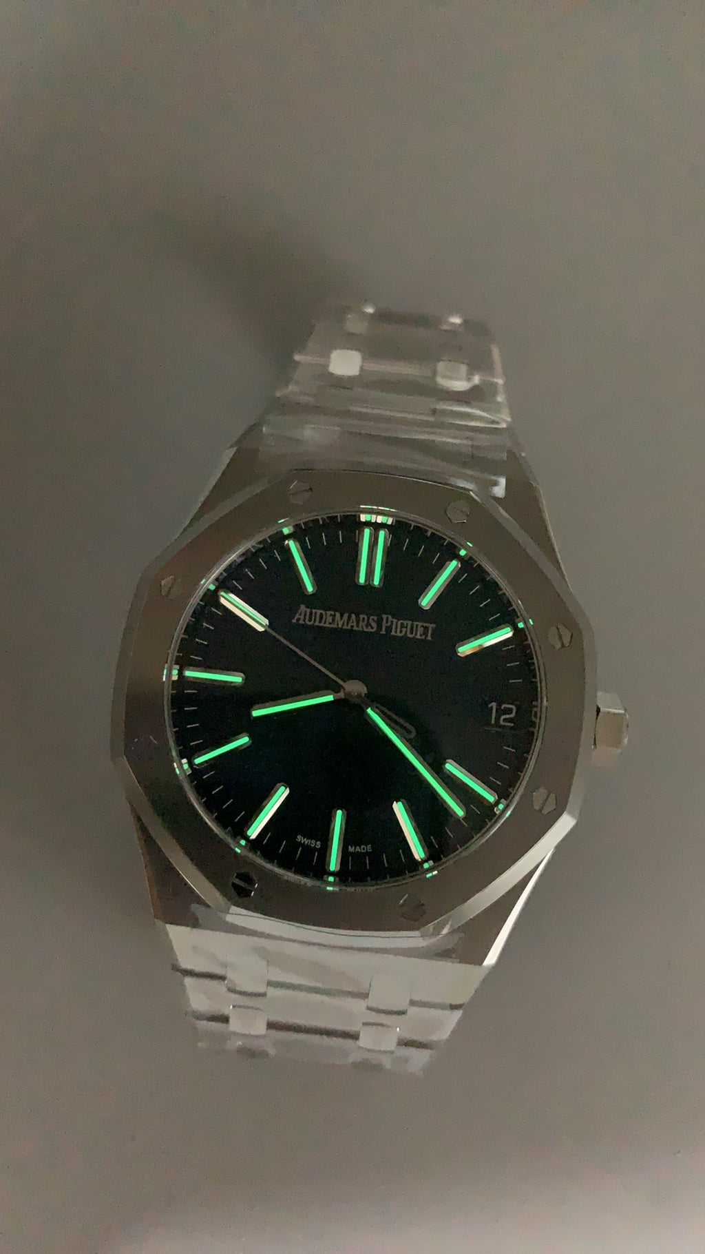 Audemars Piguet Royal Oak 15510ST | 41MM | ตัวเรือนสแตนเลสสตีล | หน้าปัดสีน้ำเงิน | กลไกอัตโนมัติ Cal.4302