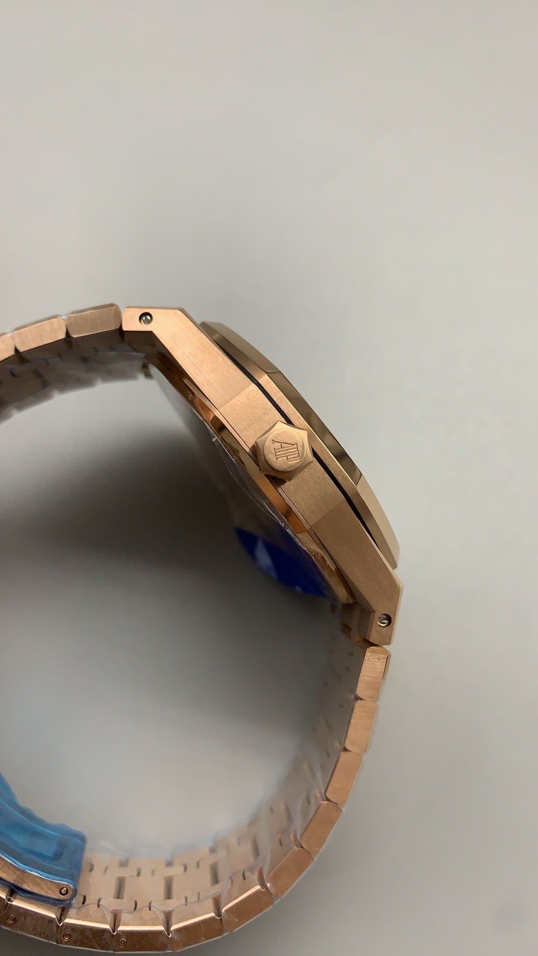 Audemars Piguet Royal Oak 15500 | 41MM | ตัวเรือนสแตนเลสสตีลเคลือบสีโรสโกลด์ PVD | หน้าปัดสีดำ | กลไกอัตโนมัติ Cal.4302