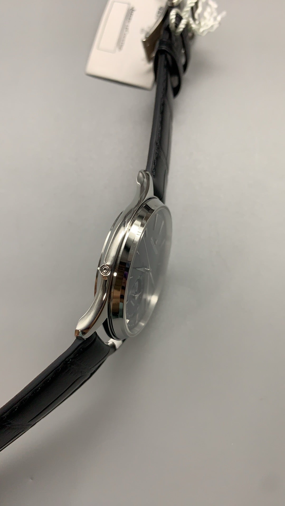 Jaeger-LeCoultre Master Ultra Thin Moon | 39MM | Stainless Steel Case | Moon Phase + Date Function | Blue Dial | Black Alligator Strap | Automatic Movement Cal.925/1