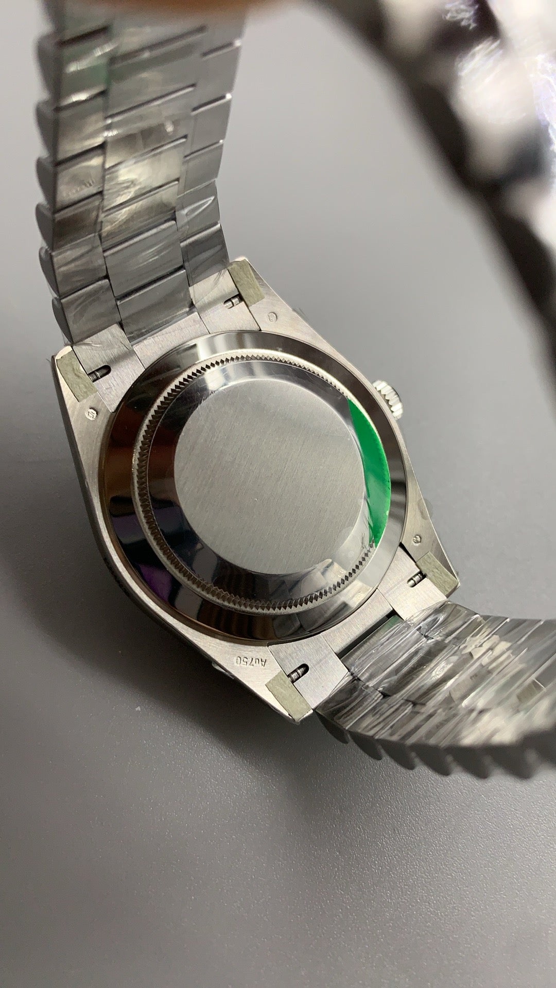 Rolex Day-Date 40MM | หน้าปัดฟูมสโมคบลู | กลไกอัตโนมัติ Cal.3255