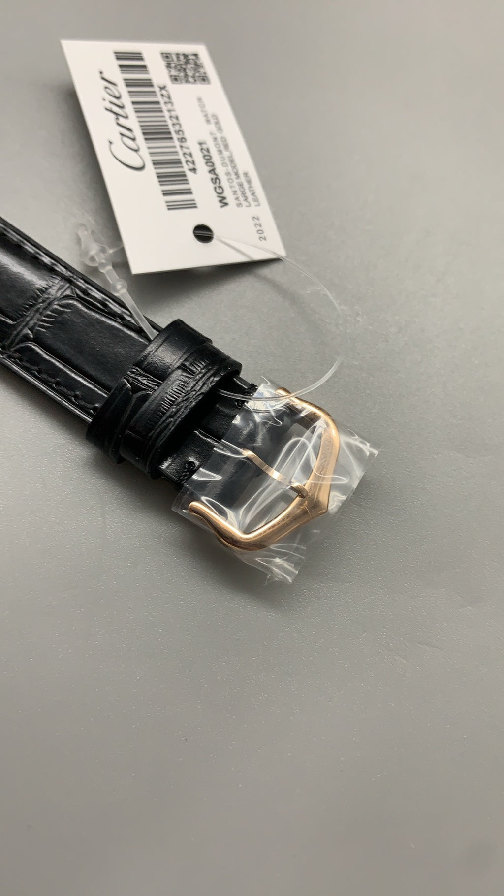 Cartier Tank Louis Dumont | ขนาดกลาง 43×31 มม. | ตัวเรือนโทนโรสโกลด์ | สายหนัง | กลไกอัตโนมัติ