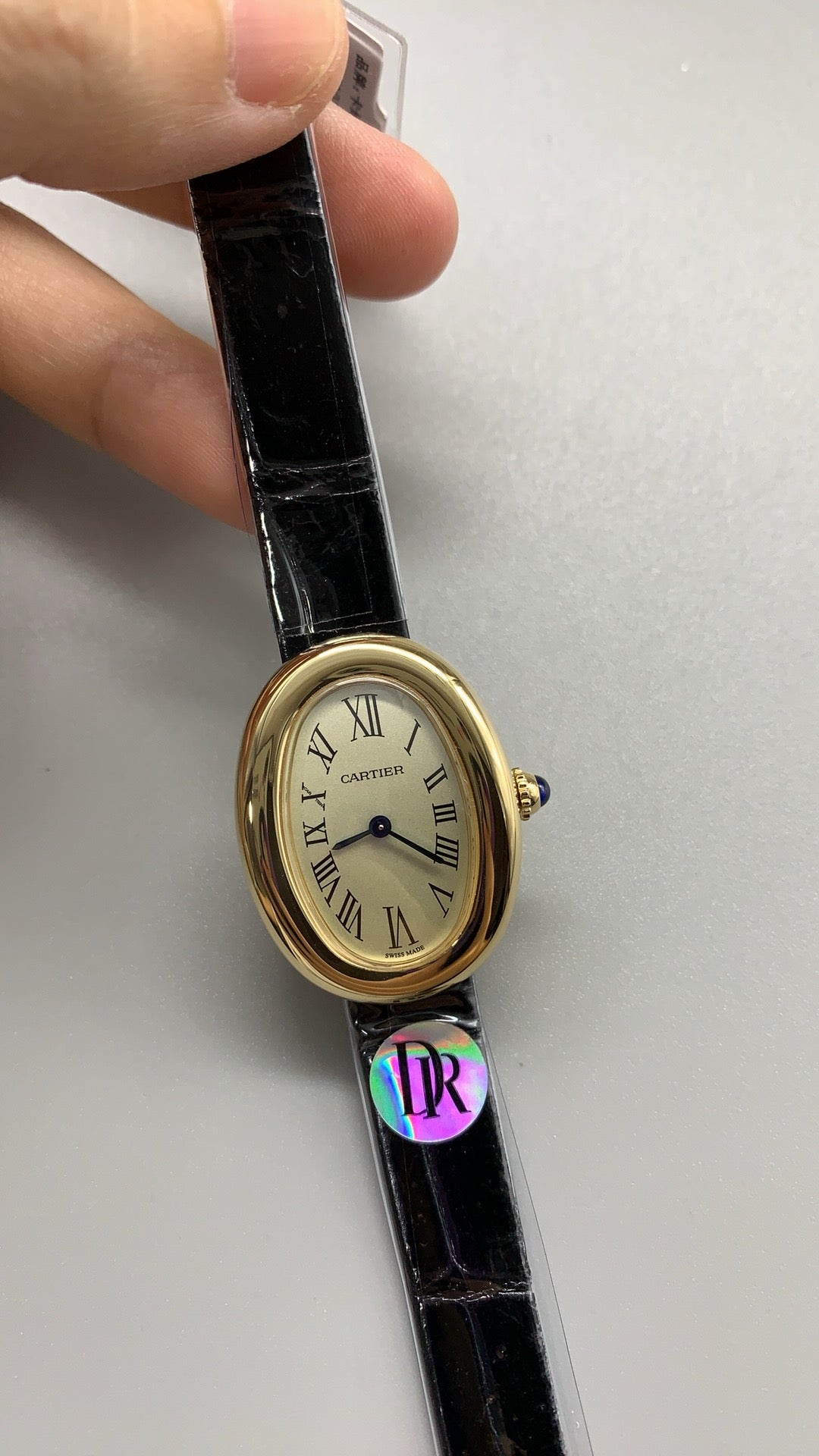 Cartier Baignoire | Small | Oval Case | Leather Strap | Quartz