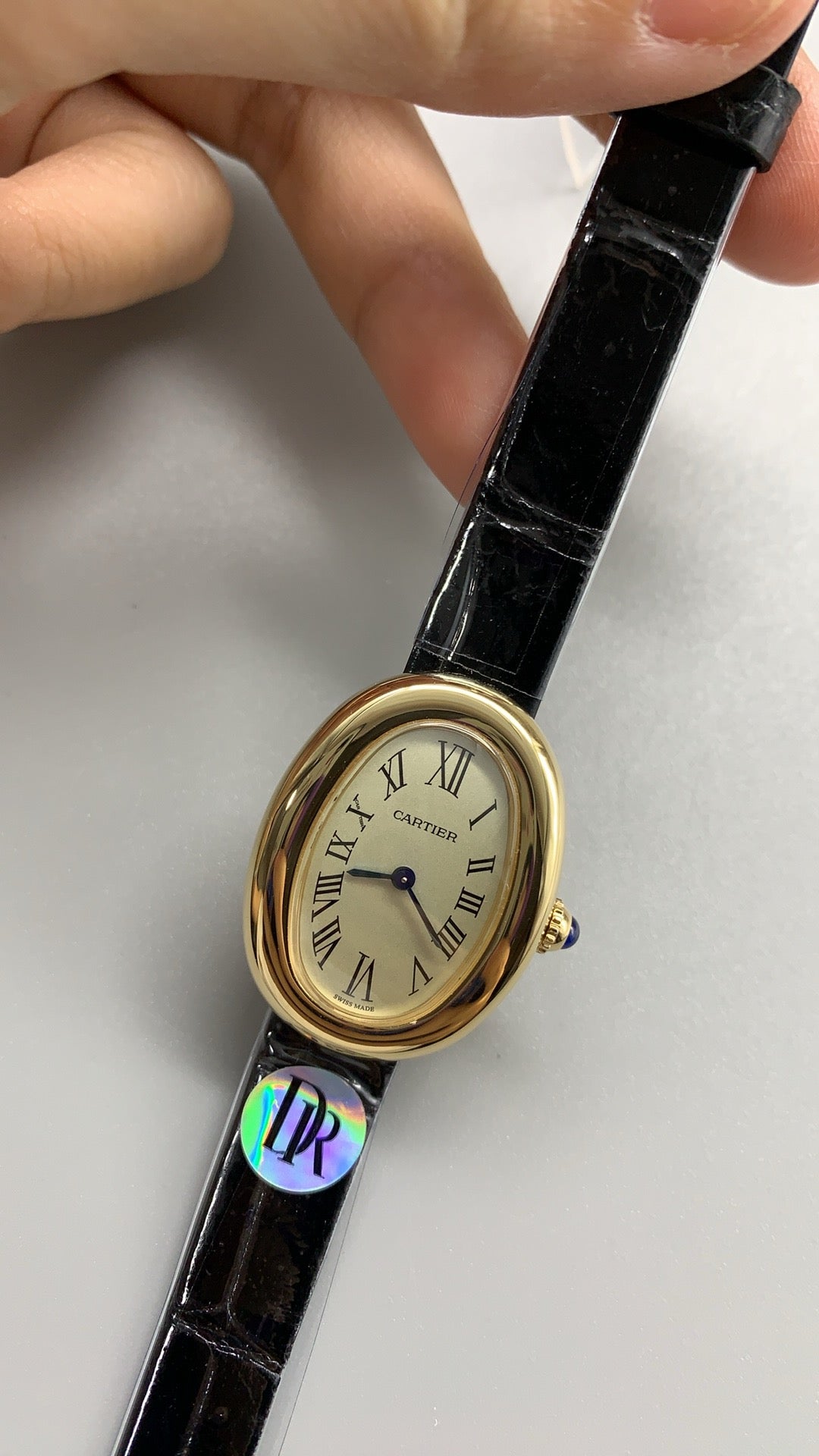 Cartier Baignoire | Small | Oval Case | Leather Strap | Quartz