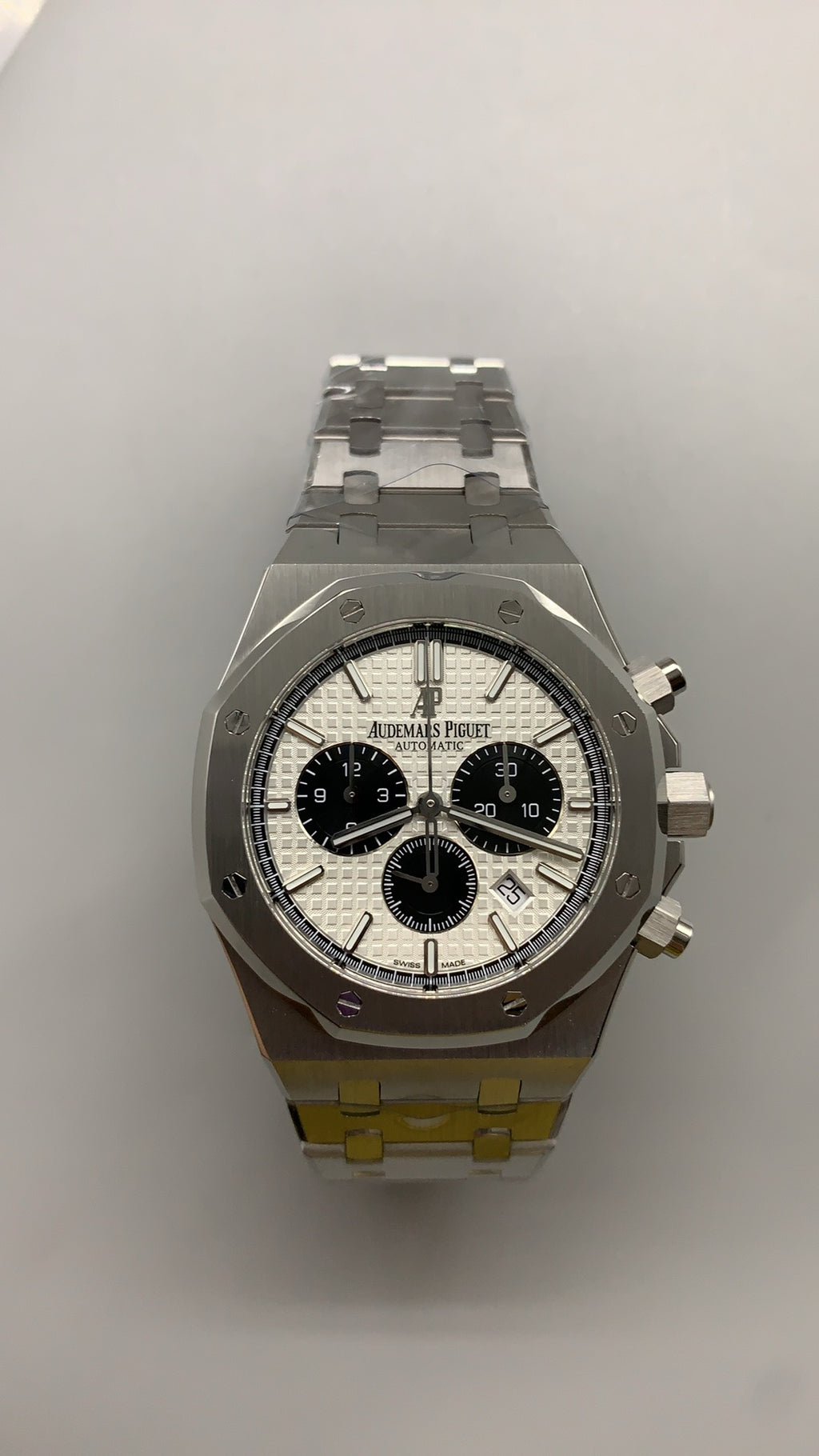 Audemars Piguet Royal Oak 26331ST | 41MM | ตัวเรือนสแตนเลสสตีล | หน้าปัดสีน้ำเงิน | จับเวลา Chronograph | กลไกอัตโนมัติ Cal.2385