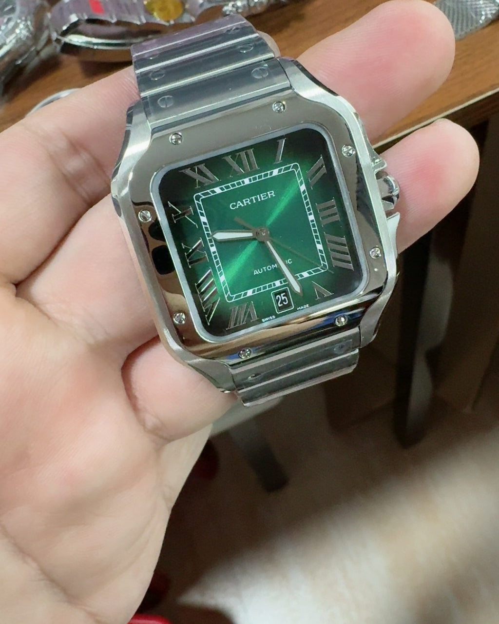 Cartier Santos de Cartier | ขนาด 40 มม. (Large) | อัตโนมัติ