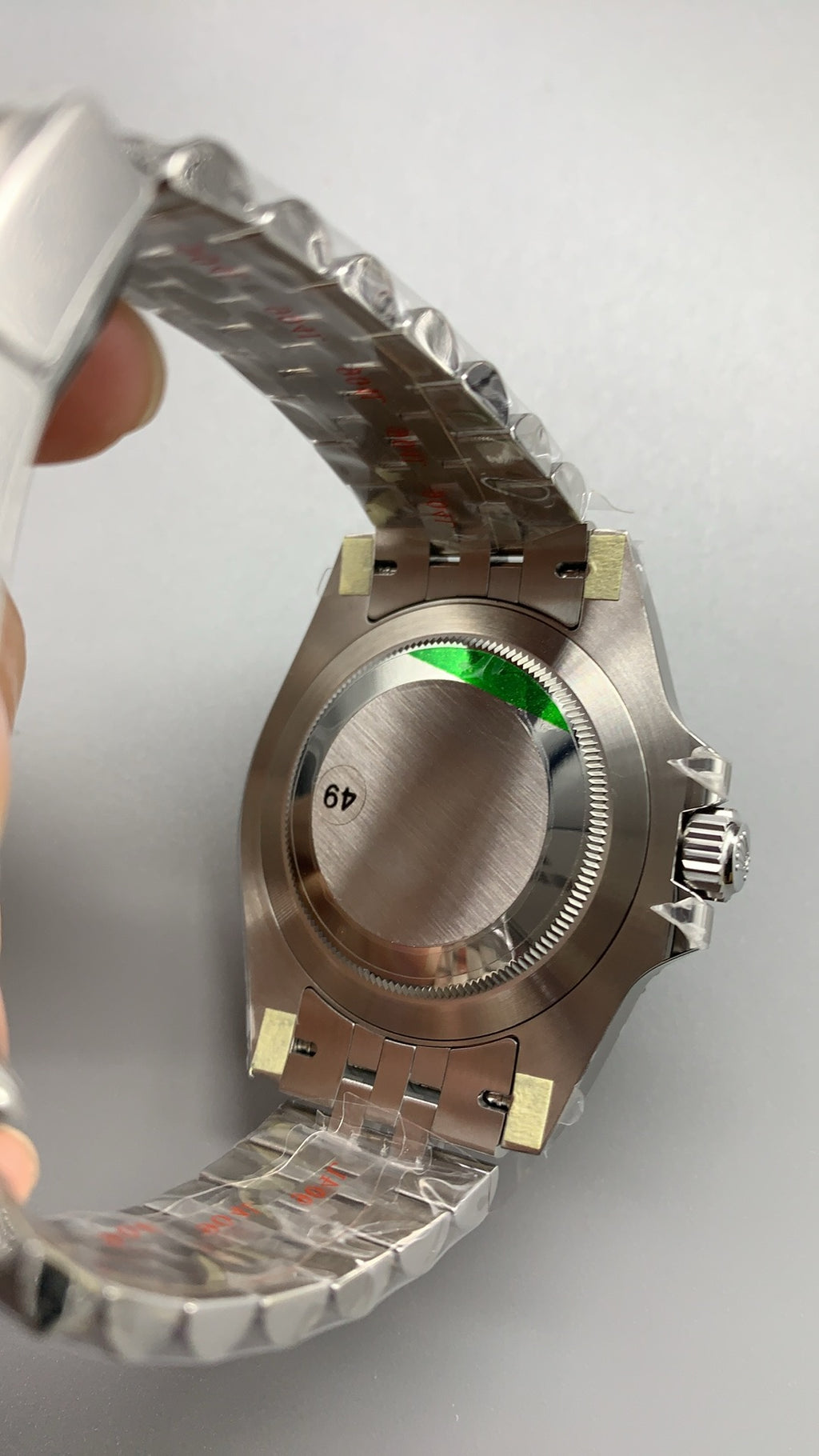 Rolex GMT-Master II 40MM | รุ่นคลาสสิก ขอบเซรามิกสีดำ | กลไกอัตโนมัติ Cal.3285