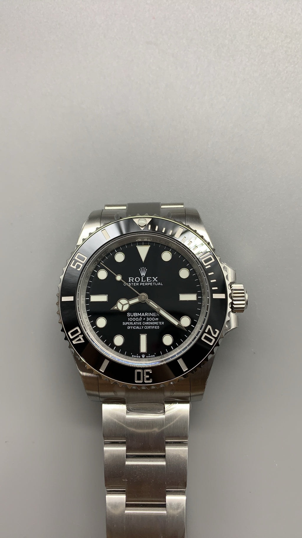 Rolex Submariner | ขนาด 40 มม. | ดำล้วน (No Date) | อัตโนมัติ